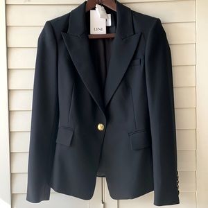 NWT Lini Black Eve Blazer in Size 2.